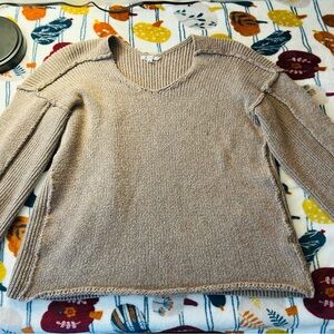 Women’s cozy brown sweater